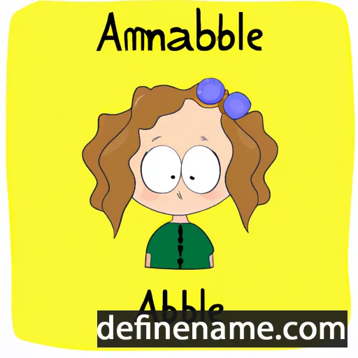 Annabele cartoon