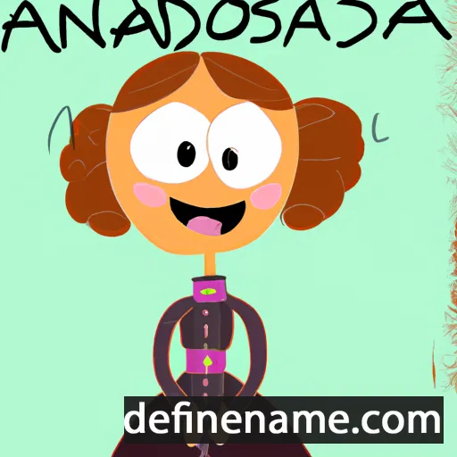 cartoon of the name Annacassilda