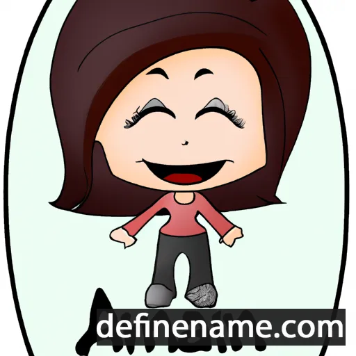 cartoon of the name Annahi