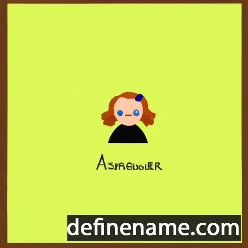 cartoon of the name Annalouise