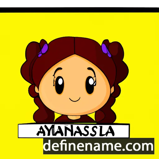 Annalysa cartoon