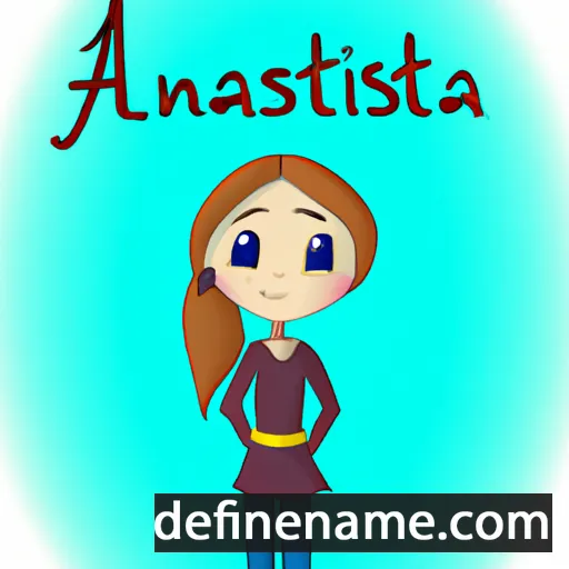 Annastacia cartoon