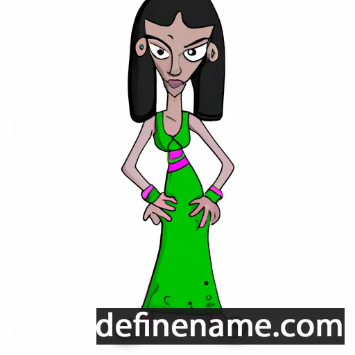 cartoon of the name Annedda