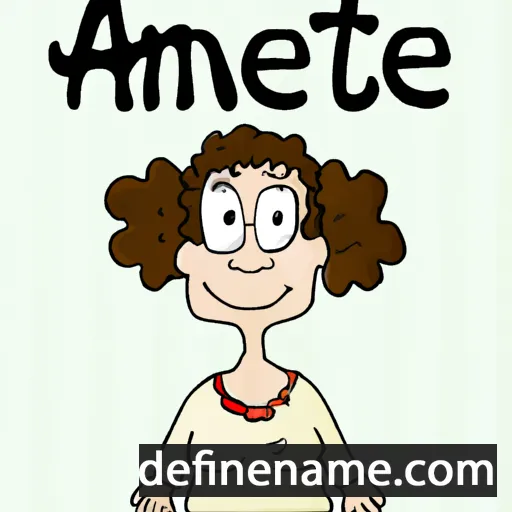 cartoon of the name Annefiet