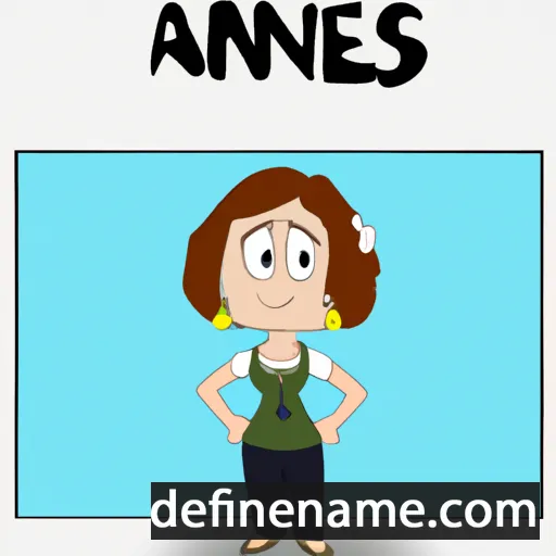 Anneis cartoon