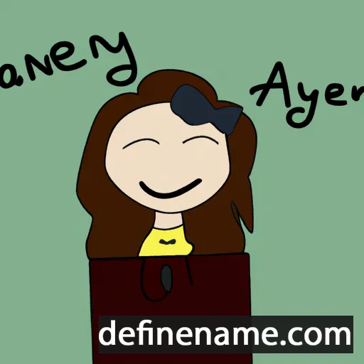 cartoon of the name Annelyn