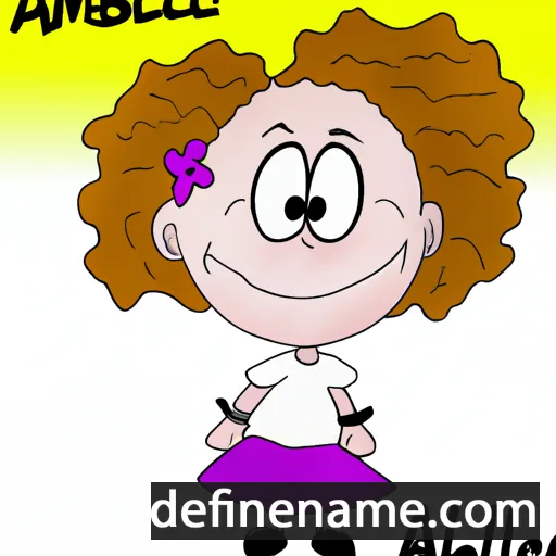 cartoon of the name Anniebell