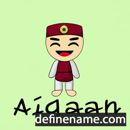 cartoon of the name Anningan