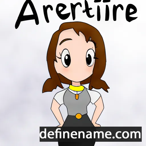 cartoon of the name Anriette