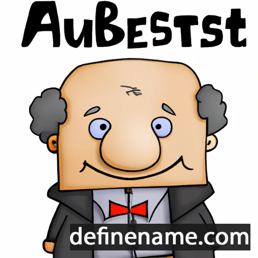 cartoon of the name Ansbertus