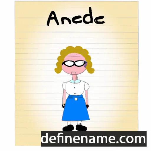 Ansfleda cartoon