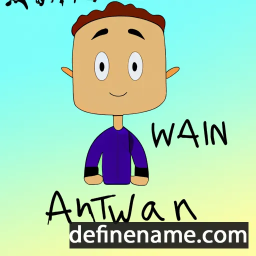 Antawn cartoon