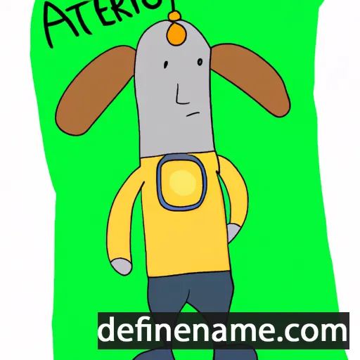 Anténór cartoon