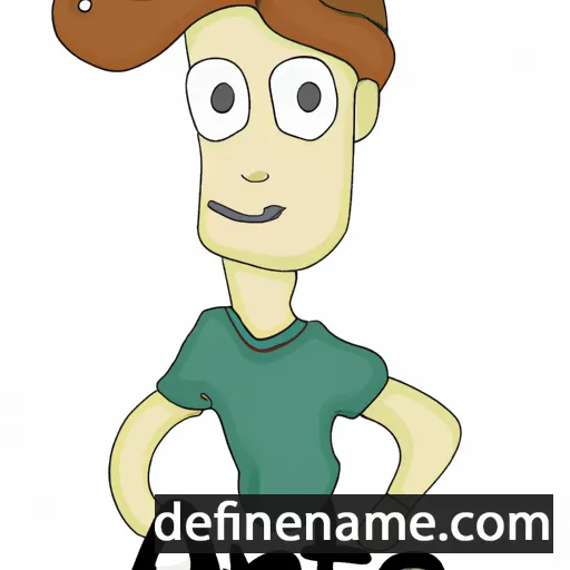 cartoon of the name Ante