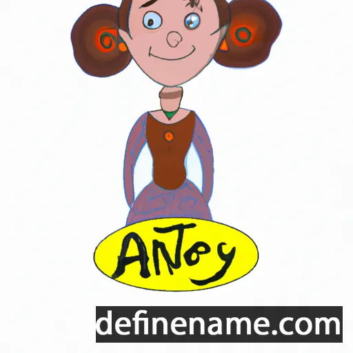 cartoon of the name Antey