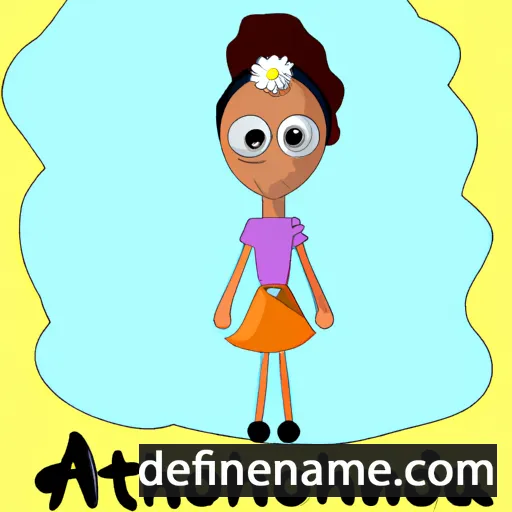 cartoon of the name Anthonina