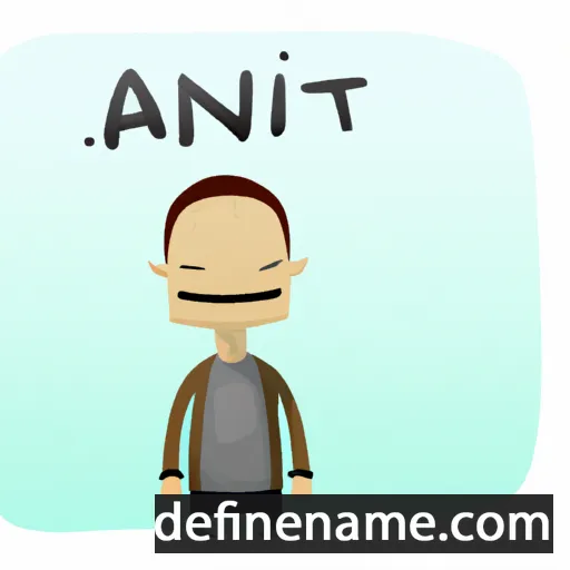 cartoon of the name Antien