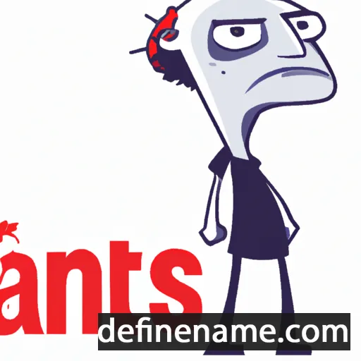 cartoon of the name Antis