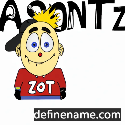 Antósz cartoon