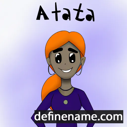 cartoon of the name Antra