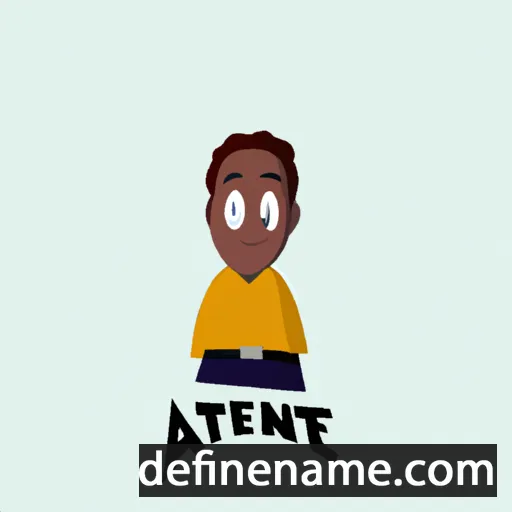 cartoon of the name Antre