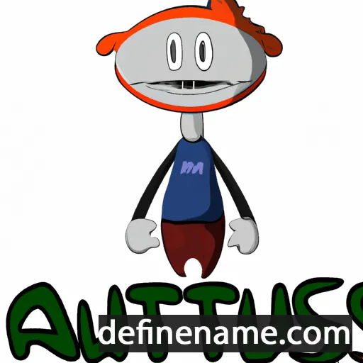 cartoon of the name Antuš