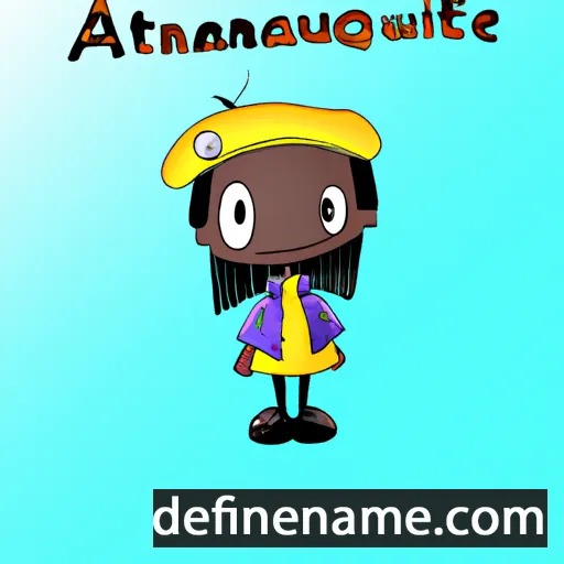 Antwanique cartoon