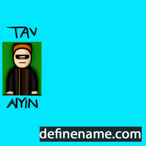 cartoon of the name Antyn