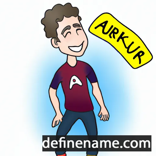 Anuarbek cartoon