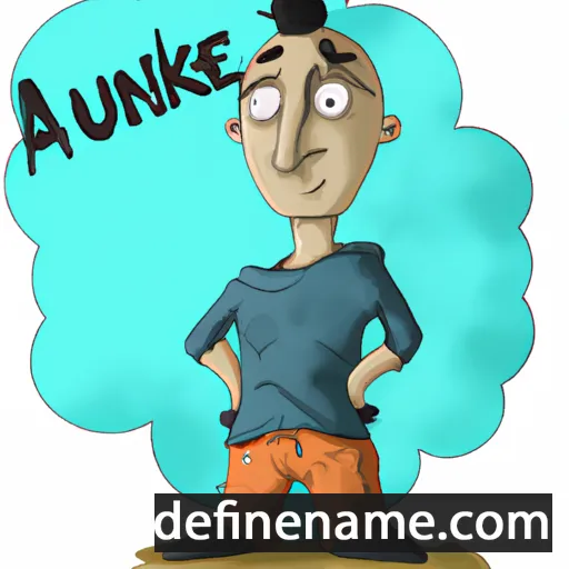 cartoon of the name Anuket