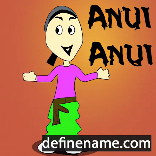 Anun cartoon