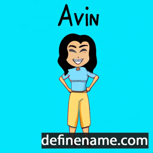 Anvi cartoon