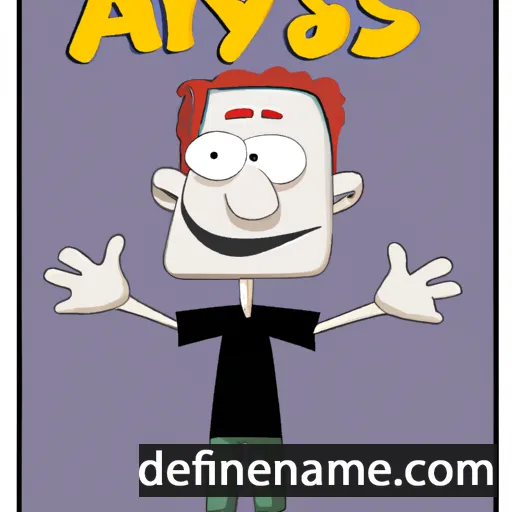 cartoon of the name Anys