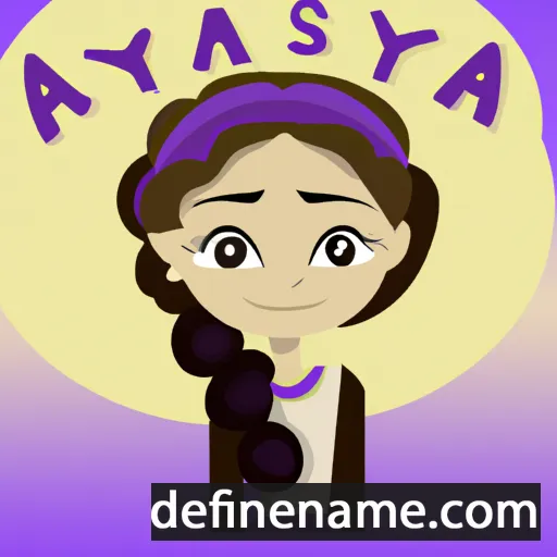 Anysia cartoon