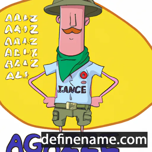 cartoon of the name Anzac