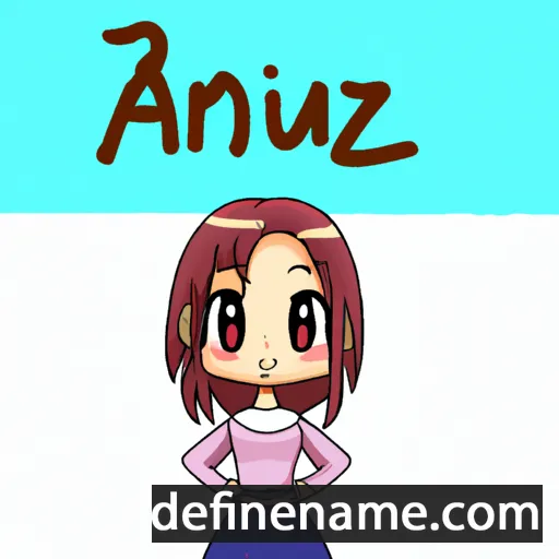 Anzu cartoon