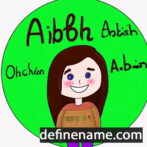 Aoibhann cartoon