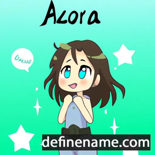 Aozora cartoon