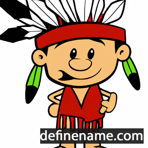 cartoon of the name Apache