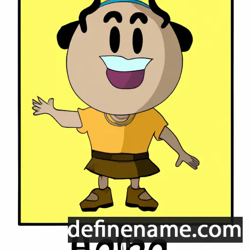 cartoon of the name Apalala