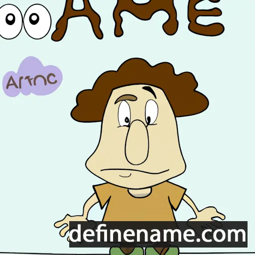 Apame cartoon