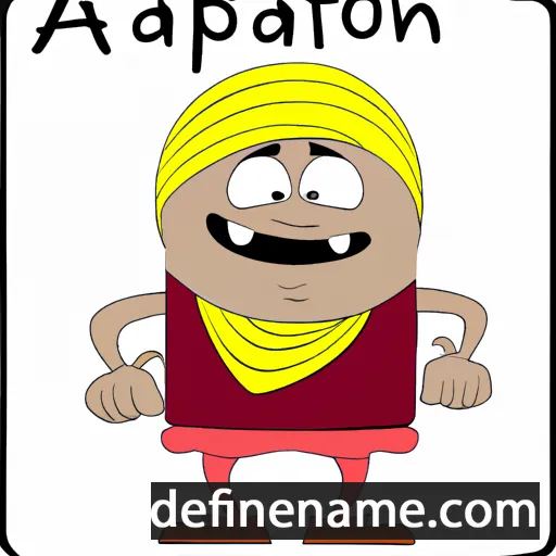 Apamoun cartoon