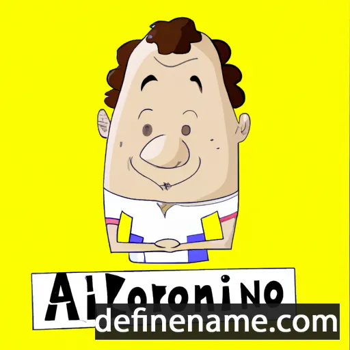 cartoon of the name Apolinario