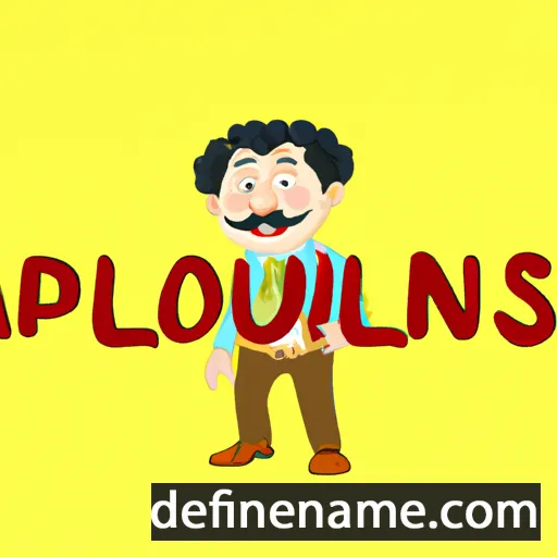 cartoon of the name Apollinus