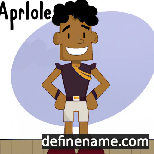 cartoon of the name Apollodore