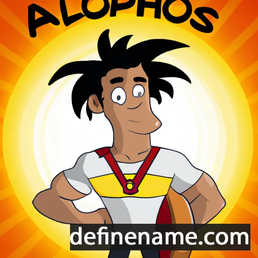 cartoon of the name Apollos