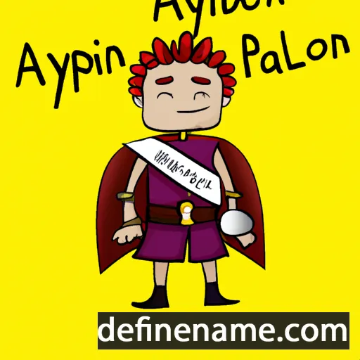 cartoon of the name Apollyon