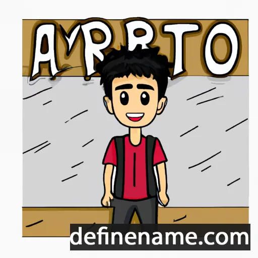 Apriliyanto cartoon