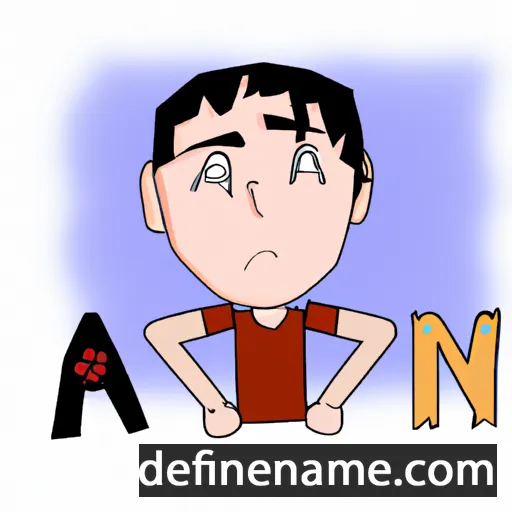 Arán cartoon