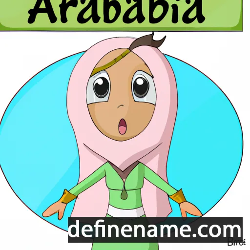 Arabiana cartoon